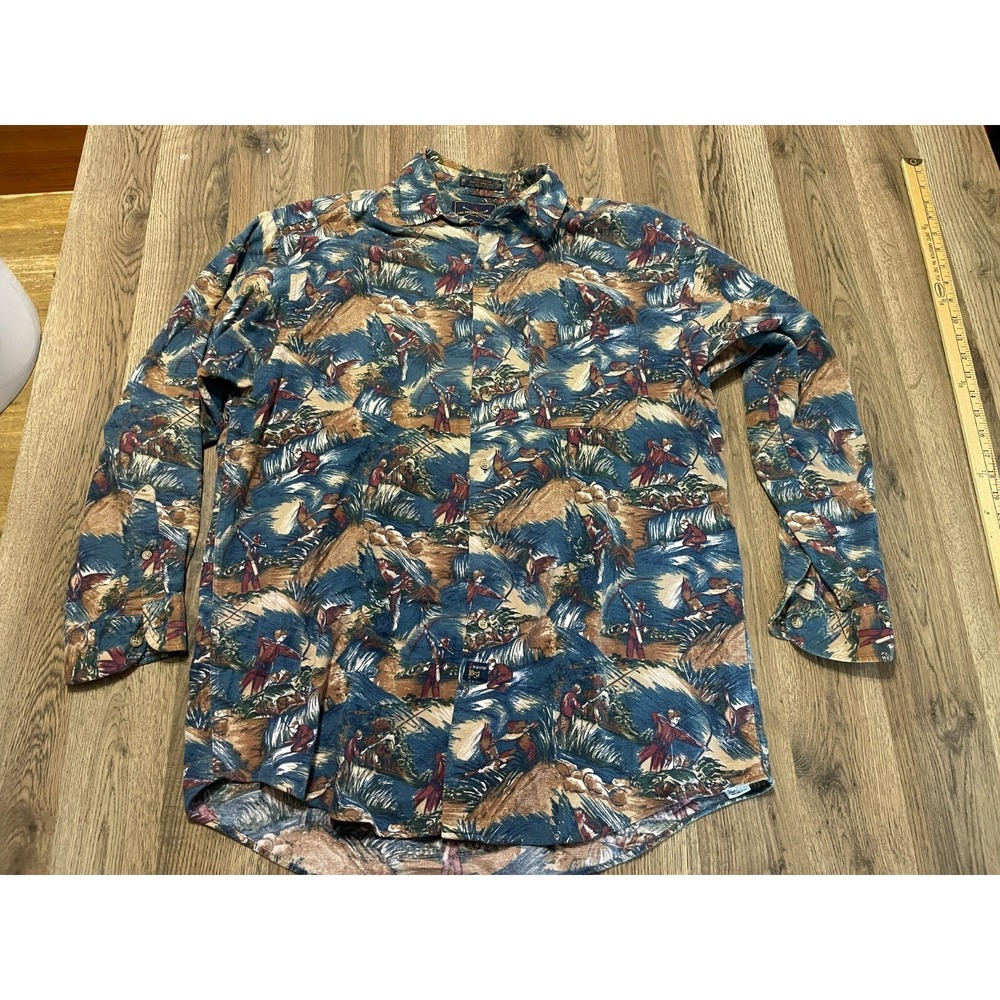 The Arrow Company Shirt, Men's Size Medium, Button Up, Long Sleeve, Pockets
